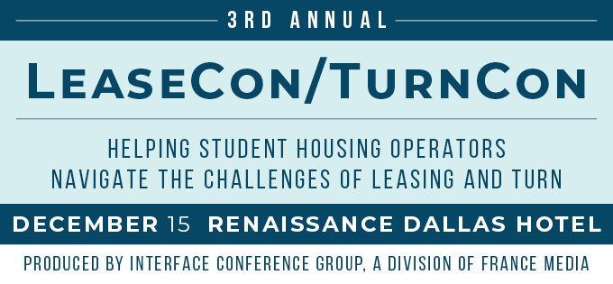 LeaseCon/TurnCon 2021 — Student Housing Leasing & Turn
