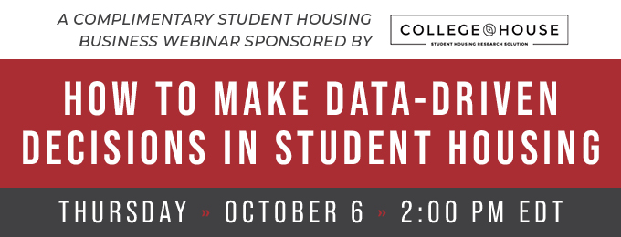 How to Make Data-Driven Decisions in Student Housing