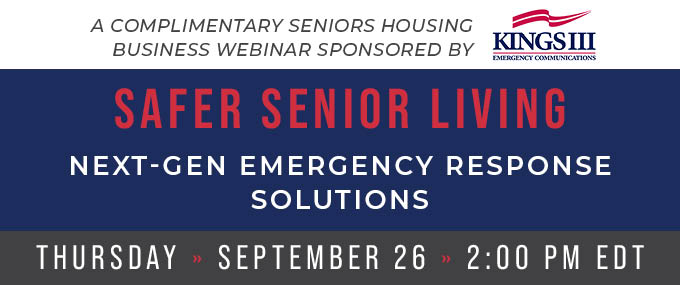 Webinar: Safer Senior Living — Sept. 26, 2024