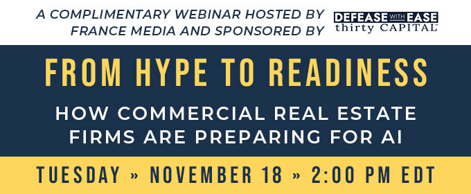 Comercial Real Estate AI ThirtyCapital Webinar — Nov. 18th at 2 p.m.