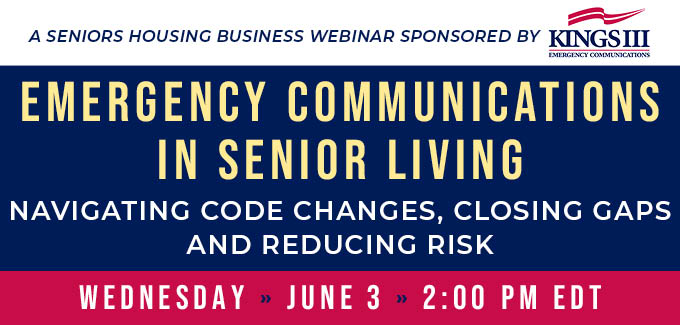 Webinar: Emergency Communications in Senior Living - May 14th